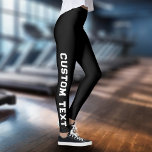 Create Your Own Custom Text Leggings<br><div class="desc">Create Your Own Custom Text Leggings.</div>