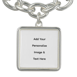 create your own custom text personalize bracelet