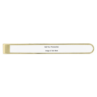 create your own custom text personalize gold finish tie bar