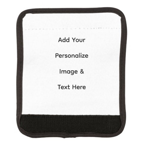 create your own custom text personalize luggage handle wrap