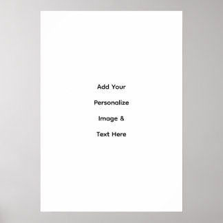 create your own custom text personalize poster