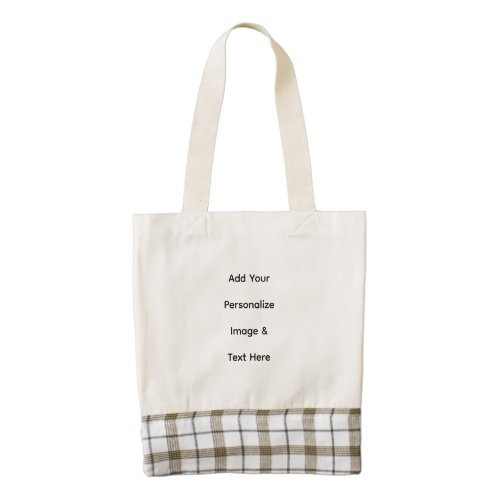 create your own custom text personalize zazzle HEART tote bag