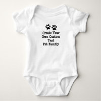 Create your own custom text Pet Family