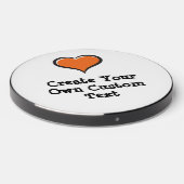 Create your own custom text wireless charger (Front 2)