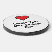Create your own custom text wireless charger (Front 2)
