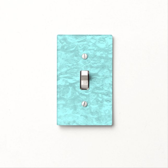 Create Your Own Custom Texturized Background Light Switch Cover (In Situ)