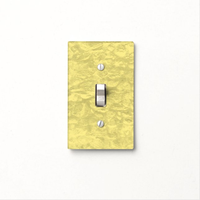 Create Your Own Custom Texturized Background Light Switch Cover (In Situ)