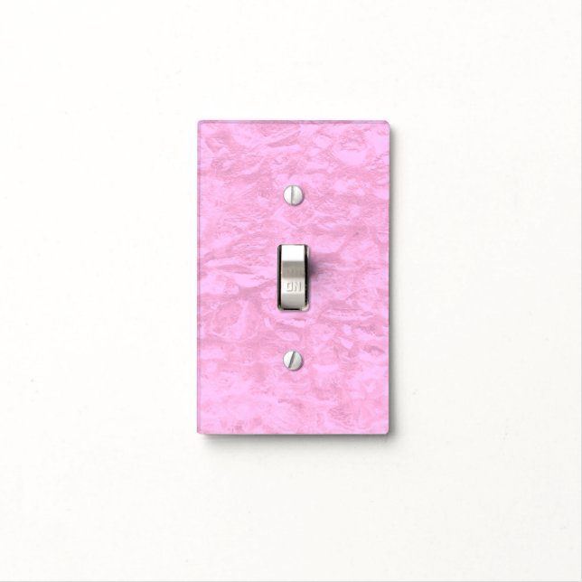 Create Your Own Custom Texturized Background Light Switch Cover (In Situ)