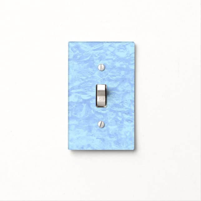 Create Your Own Custom Texturized Background Light Switch Cover (In Situ)