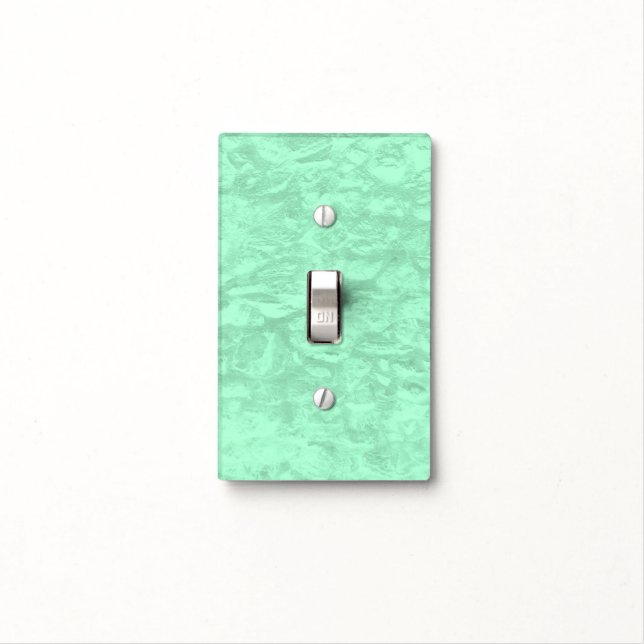 Create Your Own Custom Texturized Background Light Switch Cover (In Situ)