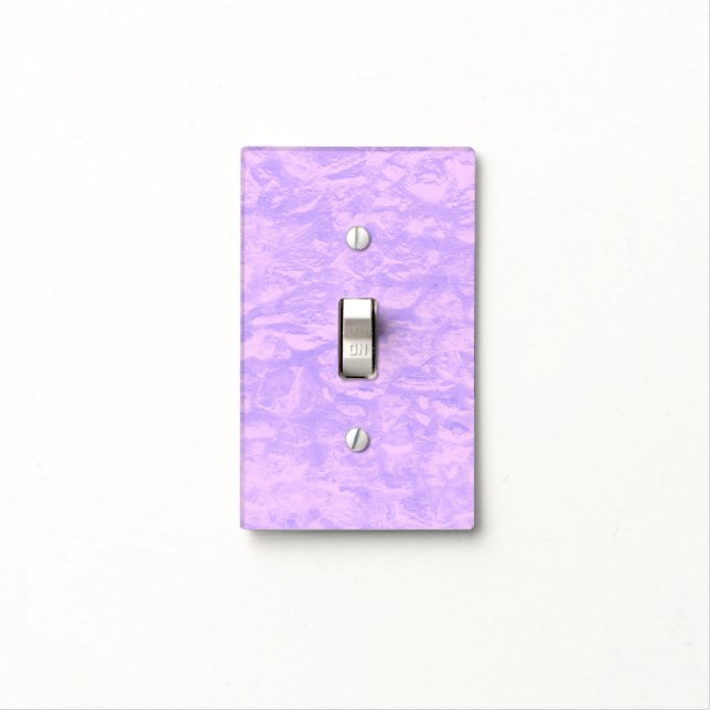 Create Your Own Custom Texturized Background Light Switch Cover (In Situ)