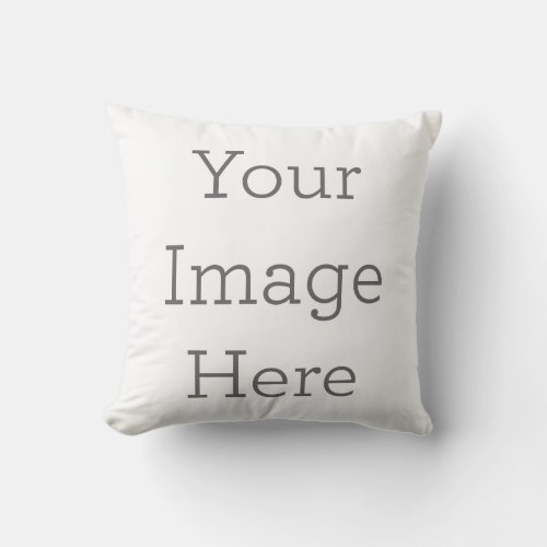 Create Your Own Custom Throw Pillow 16 x 16