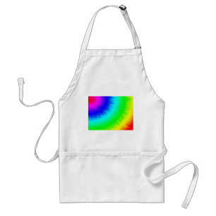 create your own custom tie dye template adult apron