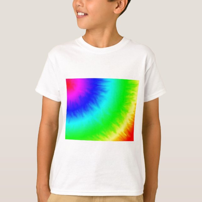 create your own custom tie dye template T-Shirt (Front)