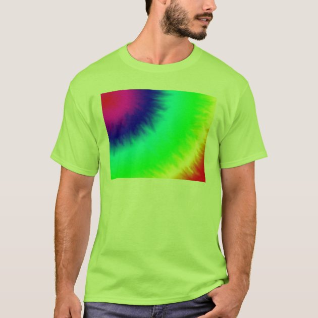 create your own custom tie dye template T-Shirt | Zazzle