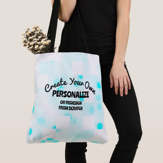 Create Your Own Custom Tote Bag (Close Up)