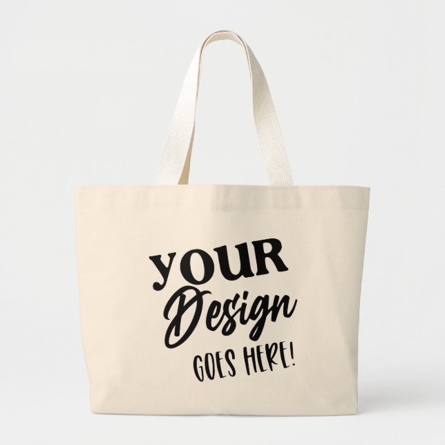Create Your Own Custom Tote Bag - Personalized  (Front)