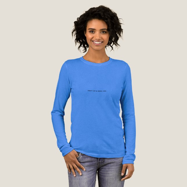 Create Your Own custom Tri-Blend Shirt (Full Front)
