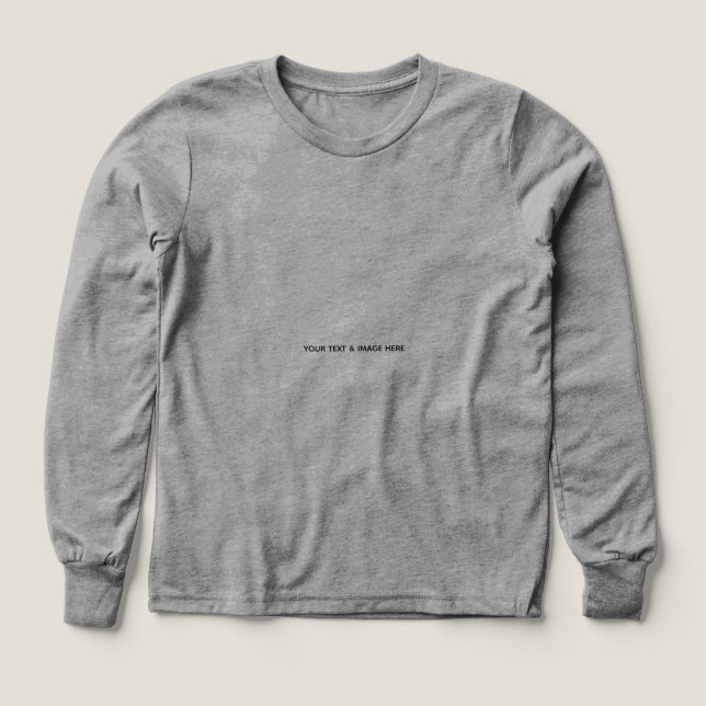 Create Your Own custom Tri-Blend Shirts (Design Front)
