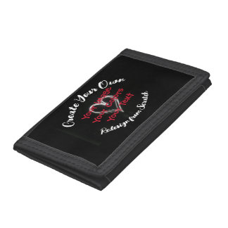 Create Your Own Custom Trifold Wallet