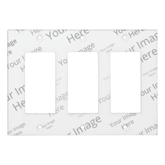 Create Your Own Custom Triple Light Switch Cover
