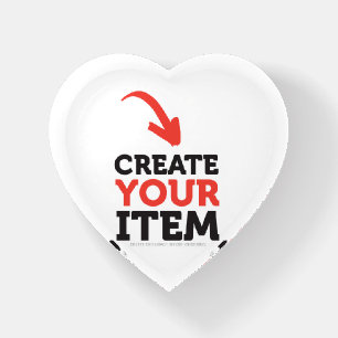 CREATE-YOUR-OWN Custom upload your design Photo Paperweight