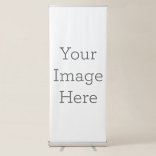Create Your Own Custom Vertical Retractable Banner