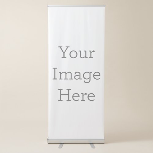 Create Your Own Custom Vertical Retractable Banner