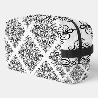 Create Your Own Custom Vintage Black & White Dopp Kit