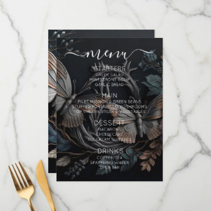 Create Your Own Custom Vintage Butterfly Menu
