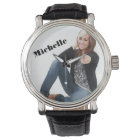 Create Your Own Custom Vintage Leather Band Watch