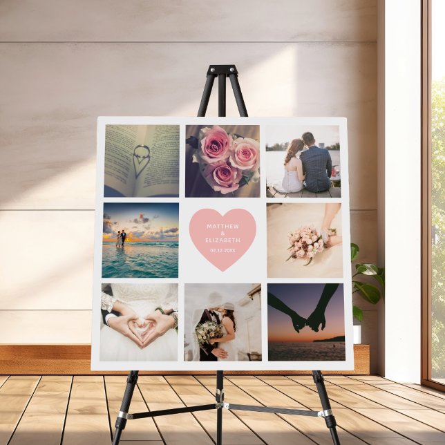 Create Your Own Custom Wedding Photo Welcome Sign (Creator Uploaded)