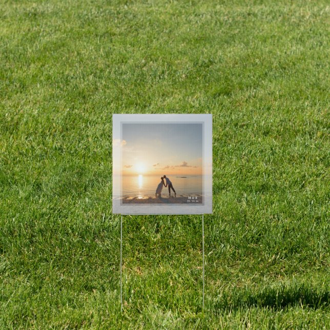 Create Your Own Custom Wedding Photo Welcome Sign (Insitu)