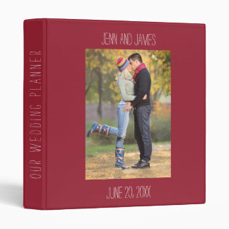Create Your Own Custom Wedding Planner 3 Ring Binder