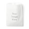 Create Your Own Custom White Favor Bag