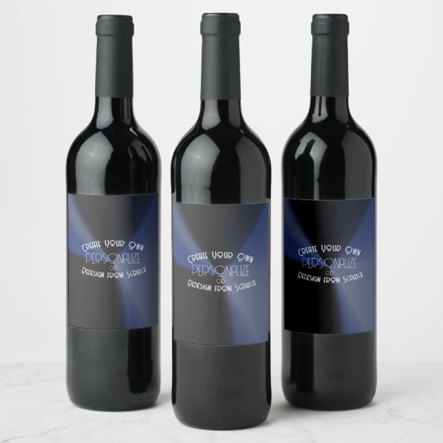 Create Your Own Custom Wine Label (Bottles)