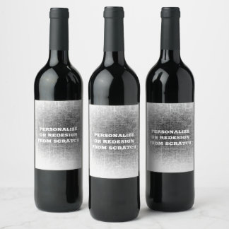 Create Your Own Custom Wine Label