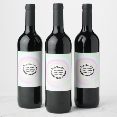 Create Your Own Custom Wine Label