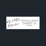 Create Your Own Custom Wood Wedding Return Address Rubber Stamp<br><div class="desc">Create Your Own Custom Wood Wedding Return Address by Rubber Stamps.</div>