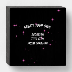 Create Your Own Custom Wooden Box Sign