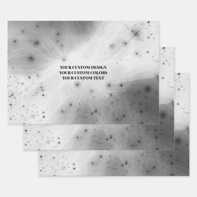 Create Your Own Custom Wrapping Paper Sheets (Set)