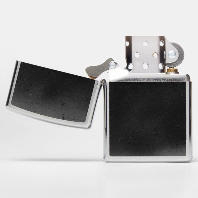 Create Your Own Custom Zippo Lighter (Opened)
