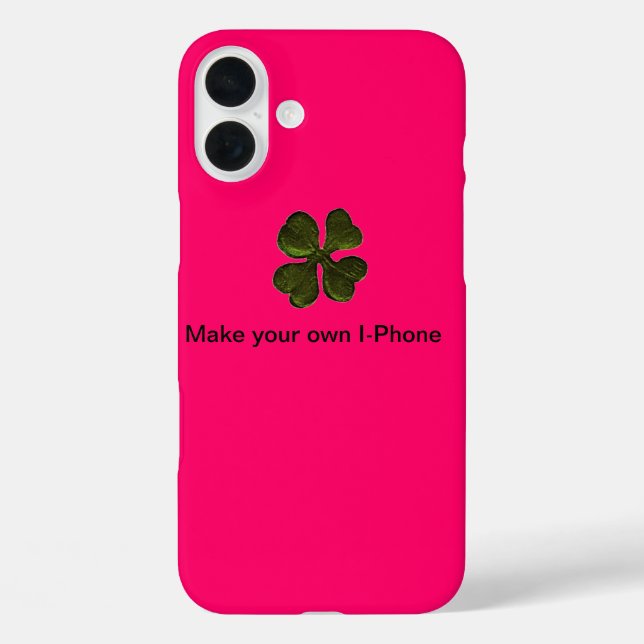 Create Your Own Customisable Case ! (Back)