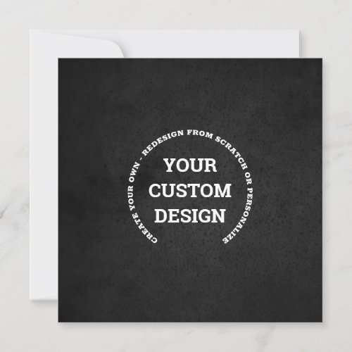 Create Your Own Customised Card