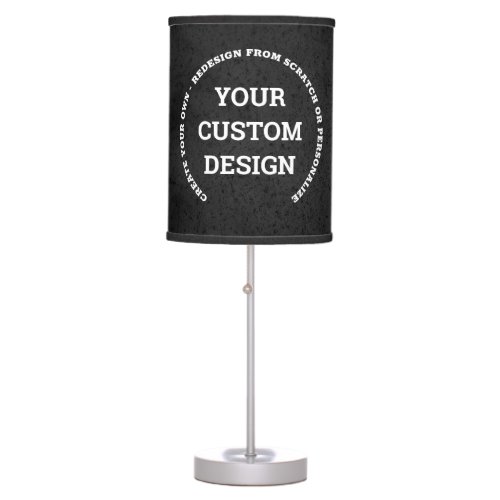 Create Your Own Customised Table Lamp