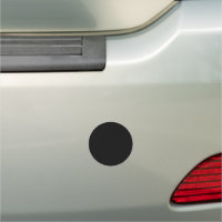 Blank Round Car Magnet - Round 6 Bumper Sticker Magnet - White Round  Bumper Stickers - Magnetic vinyl