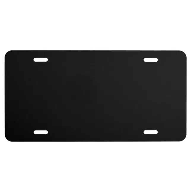 Create Your Own - Customizable Blank License Plate | Zazzle