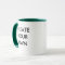 Create Your Own Customizable Combo Mug GREEN