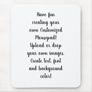 Create Your Own Customizable Personal Mouse Pad