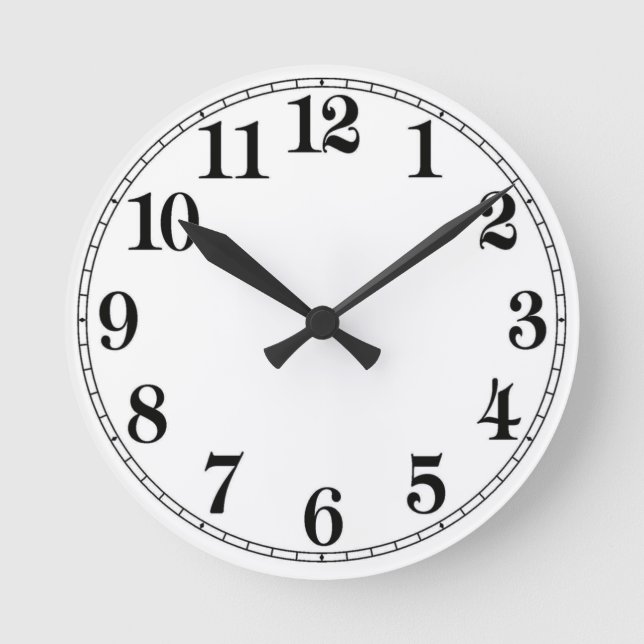 Create Your Own Customize 8" Wall Clock (Front)